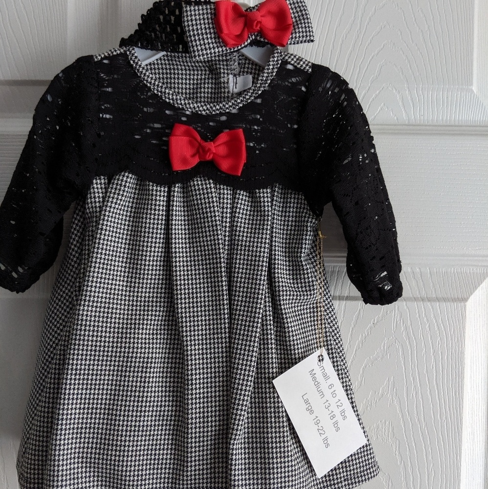 Becky's little gems..... baby girl dress w/bottoms